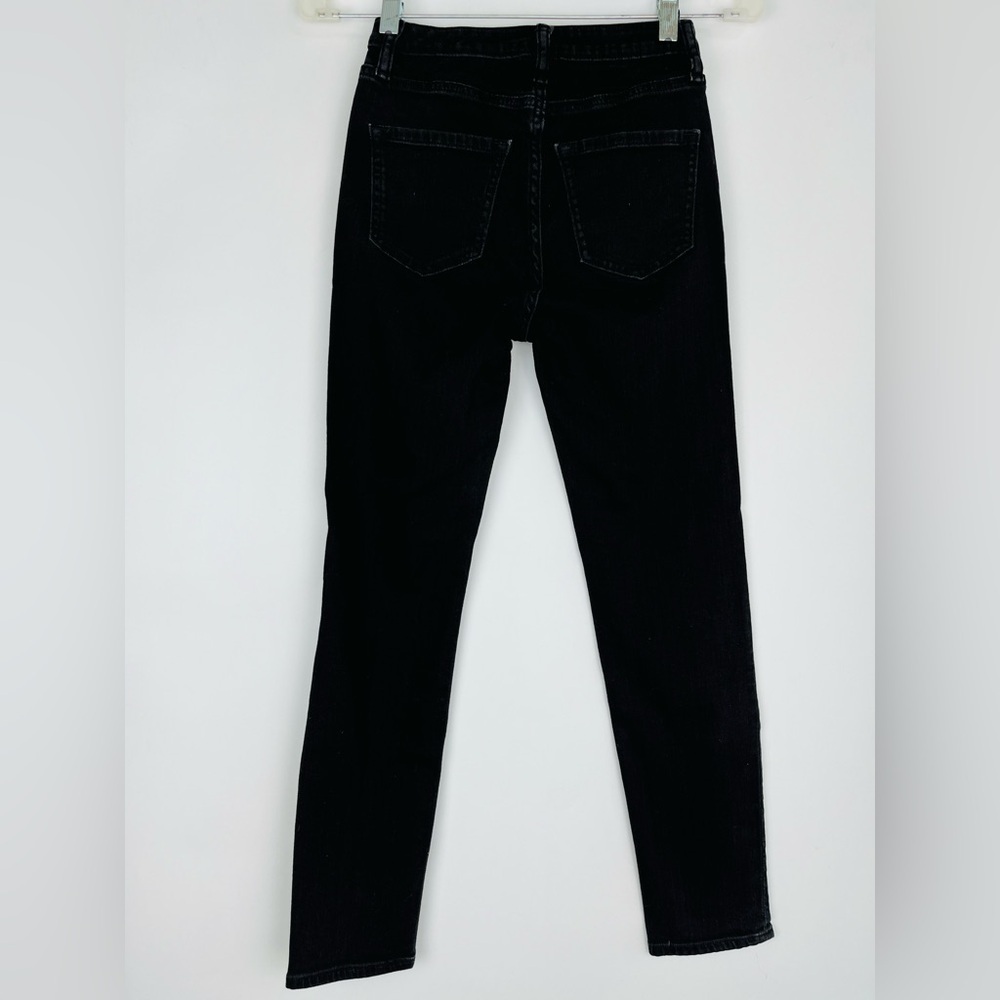 Allsaints Black Eve Lux Skinny Jeans High Rise Ankle - Picture 7 of 8